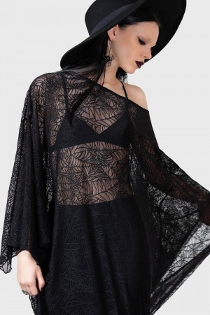 Killstar Arianwen Vestido Negros | 40721-RJML