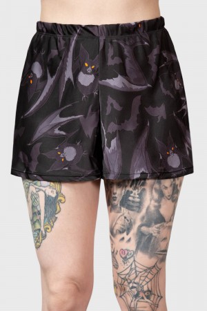 Killstar Asperity Shorts Negros | 76012-PDBO