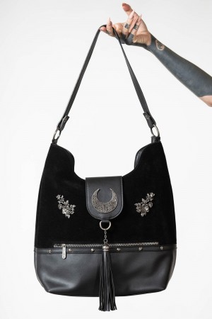 Killstar Astral Aura Handbag Negros | 02419-ZNXM