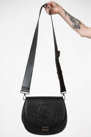 Killstar Austra Handbag Negros | 81230-XBJC