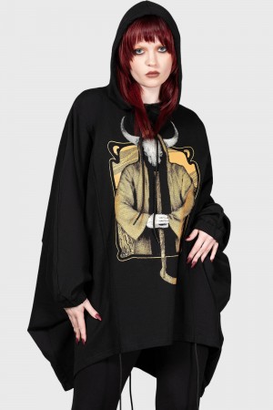 Killstar Bad Omens Hoodie Negros | 15763-QAYZ