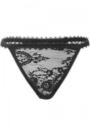Killstar Be Veiled Encaje Panty Negros | 83906-QYEH