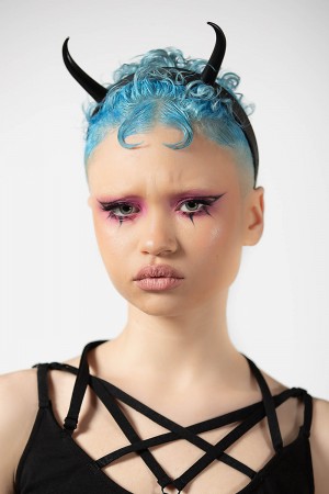 Killstar Beast Headband Negros | 30428-FDRQ