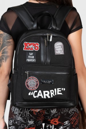 Killstar Carrie Backpack Negros | 62439-ALPT