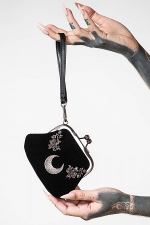 Killstar Celestial Coin Purse Negros | 50698-ZWYC