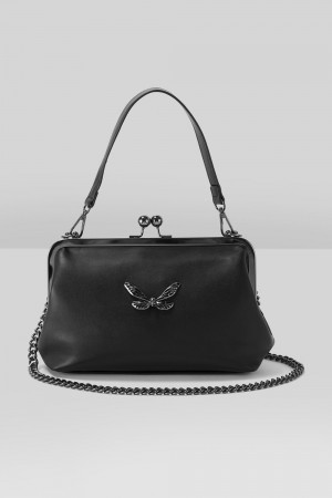 Killstar Charming Shroom Handbag Negros | 96342-SUCJ