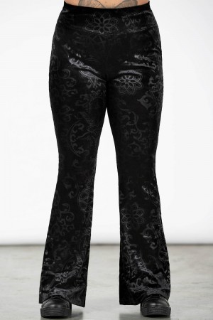 Killstar Chill Daze Yoga Pants Negros | 64702-NHEJ