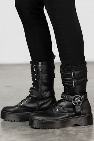 Killstar Corrosion Boots Negros | 27389-UOEL