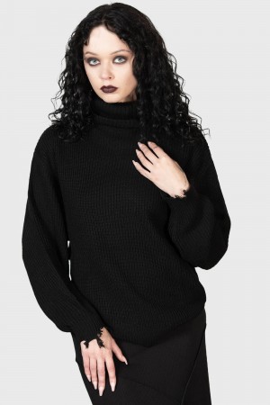 Killstar Corvus Sueter Negros | 59048-BDOR