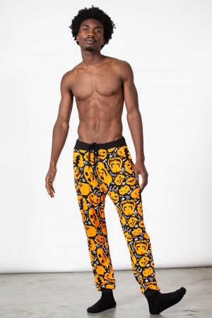 Killstar Creep It Real Sweatpants Negros | 19064-CRZQ