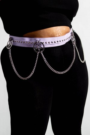 Killstar Curses Belt [LILAC] [PLUS] Lilac | 04612-JABU