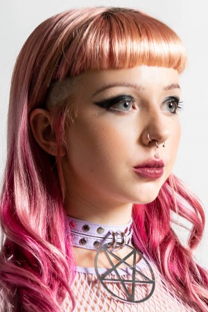 Killstar Cute But Psycho Choker [LILAC] Lilac | 73891-WXZT