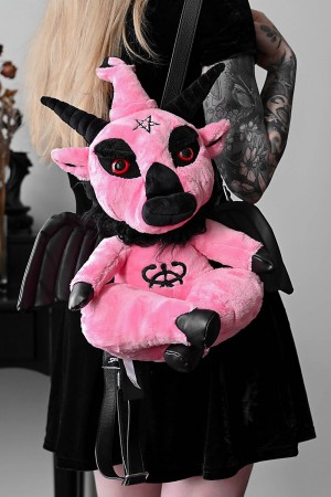 Killstar Dark Lord Backpack [BUBBLEGUM] Rosas | 12840-ZKBG