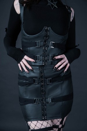 Killstar Desolate Fairyland Skirt Negros | 19286-DCPE