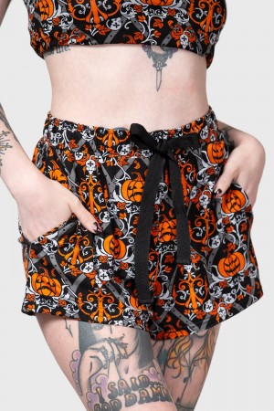 Killstar Dozing Shorts Negros | 25079-TPJN