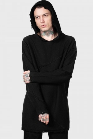Killstar Dresden Sueter Negros | 72836-JCEZ