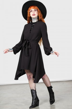 Killstar Duality Vestido Negros | 61753-MFHB