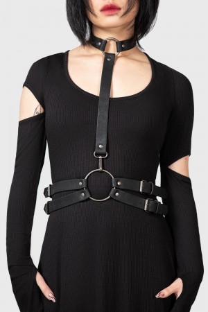 Killstar Endangered Soul Harness Negros | 81760-DKVO