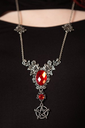 Killstar Eternal Grove Necklace Plateados | 42106-NCRX