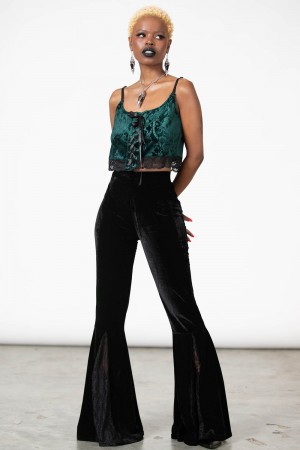Killstar Fabled Tank Top [EMERALD] Verdes | 74103-ZPRM