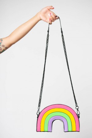 Killstar Fantasy Rainbow Handbag Rainbow | 60792-LOPQ