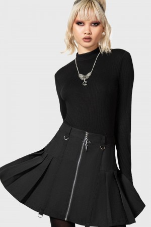 Killstar Fayettea Bodysuit Negros | 79340-EYST