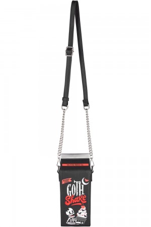 Killstar Goth Shake Handbag Negros | 27109-SNGP