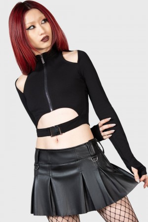 Killstar Helix Hexx Top Negros | 04162-VTPW