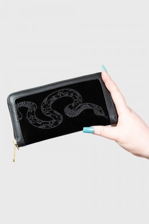 Killstar Hiss Me Wallet Negros | 05214-EKYG