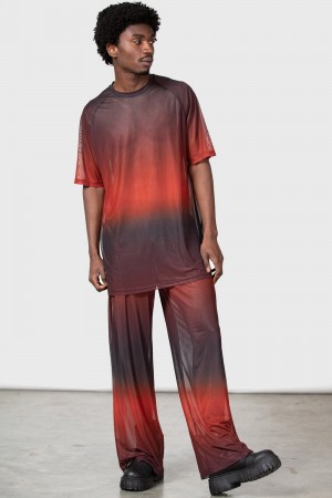 Killstar Immortal Rave Trousers Rojos | 98015-QSOL