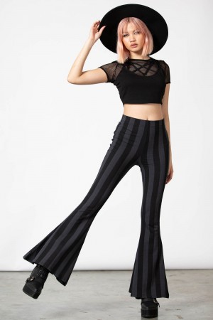 Killstar Inferno Room Flares [GREY STRIPE] Grises | 95431-AVJI