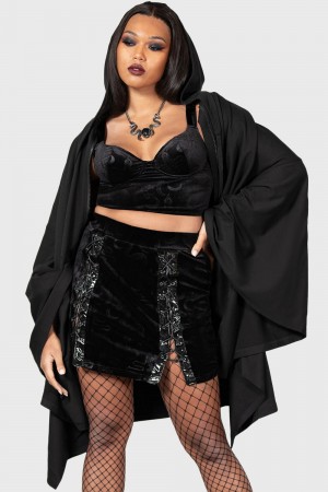 Killstar Kelesi Top Negros | 83612-AHTQ