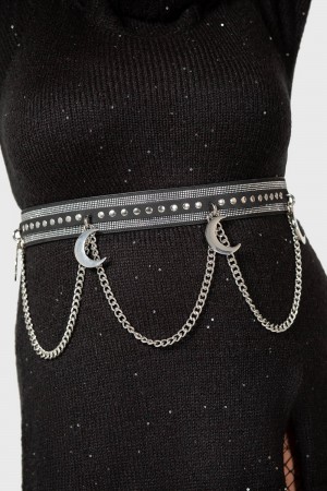Killstar Luna's Levitation Belt [PLUS] Negros | 65972-QHFY