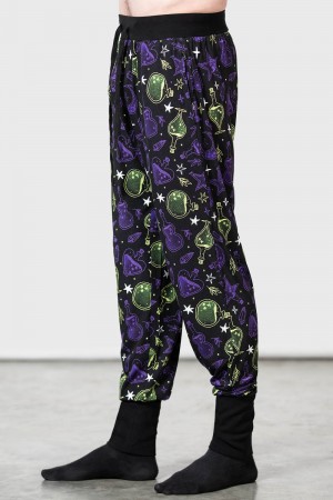 Killstar Magic Elixir Sweatpants Negros | 97382-GMFO
