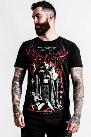 Killstar Magick T-Shirt Negros | 97360-GXIK