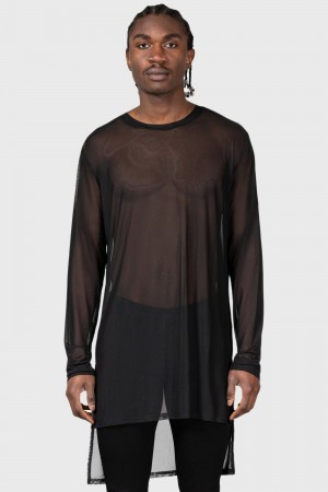 Killstar Malik's Malice Mesh Top Negros | 36920-ITOK