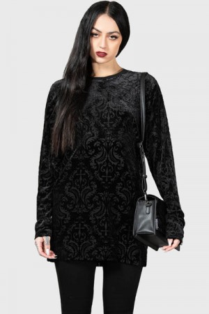 Killstar Morose Top Negros | 45091-JUIZ