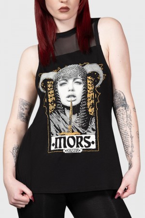 Killstar Mors Vest Negros | 46731-KXBF