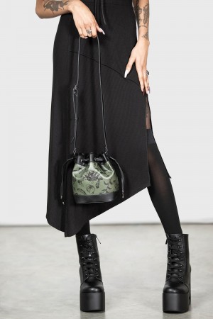 Killstar Mossy Forest Bag Verdes | 14023-AJBS