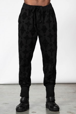 Killstar Night Thirst Joggers Negros | 27561-XJPA