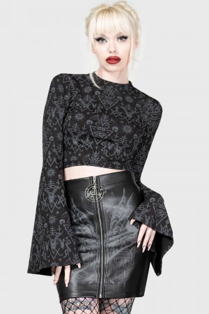 Killstar Nightmagick Top Negros | 67158-AUGI