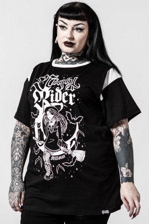 Killstar Nightrider Top Negros | 50769-QGCZ