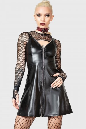 Killstar Other Worlds Vestido Negros | 49851-ARGD