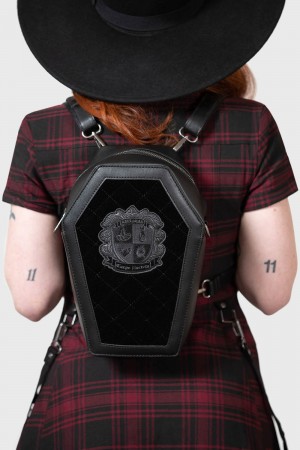 Killstar Otherworld Backpack Negros | 84372-BXNV