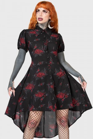 Killstar Pandora's Revenge Vestido Rojos | 83296-ITDH
