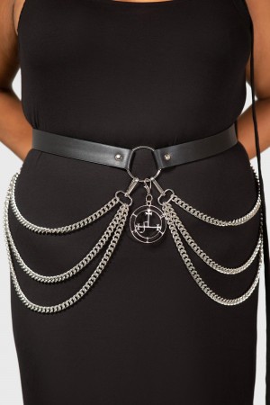 Killstar Poised Opulence Belt [PLUS] Negros | 24938-WNDU