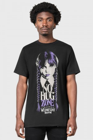 Killstar Ray Of Jet Black T-Shirt Negros | 43675-NWIV