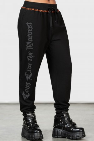 Killstar Reaping Time Joggers Negros | 83610-HZOD