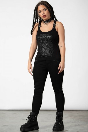 Killstar Remix Vest Top Negros | 18302-YCNR