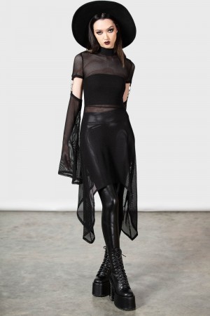Killstar Saturns Tunic Negros | 17852-DBLY